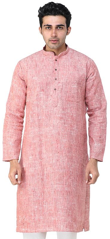 exotic india Pure Handspun Charkha Cotton Kurta Pajama