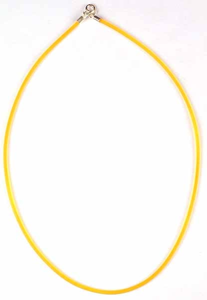 exotic india PVC Wire to Hang Your Pendants On (With Sterling Spring Closure) 