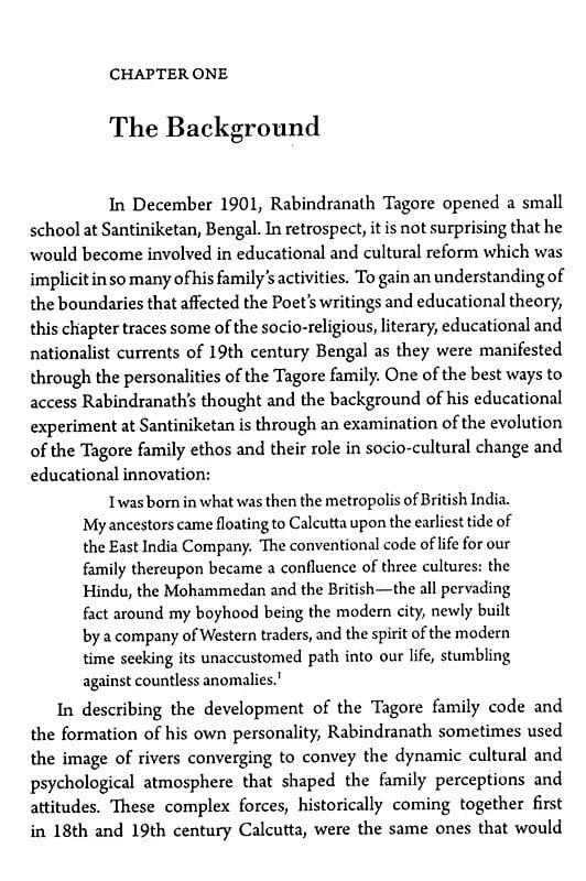 Exotic India Rabindranath Tagore: The Poet As Educator 