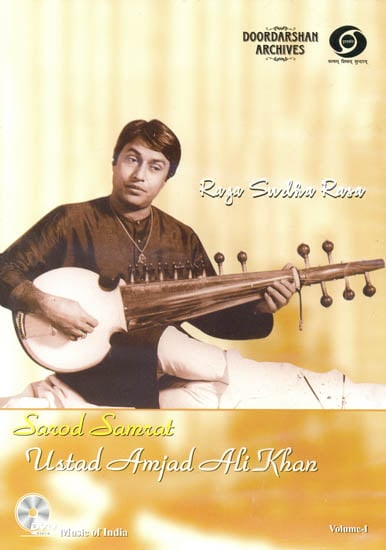 exotic india Raga Sudha Rasa: Sarod Samrat Ustad Amjad Ali Khan (Vol. I) (With Booklet Inside) - From Doordarshan Archives (DVD)