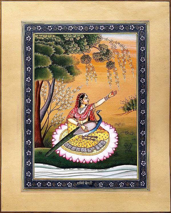 exotic india Ragini Sorathi The Second Consort of Raga Megha