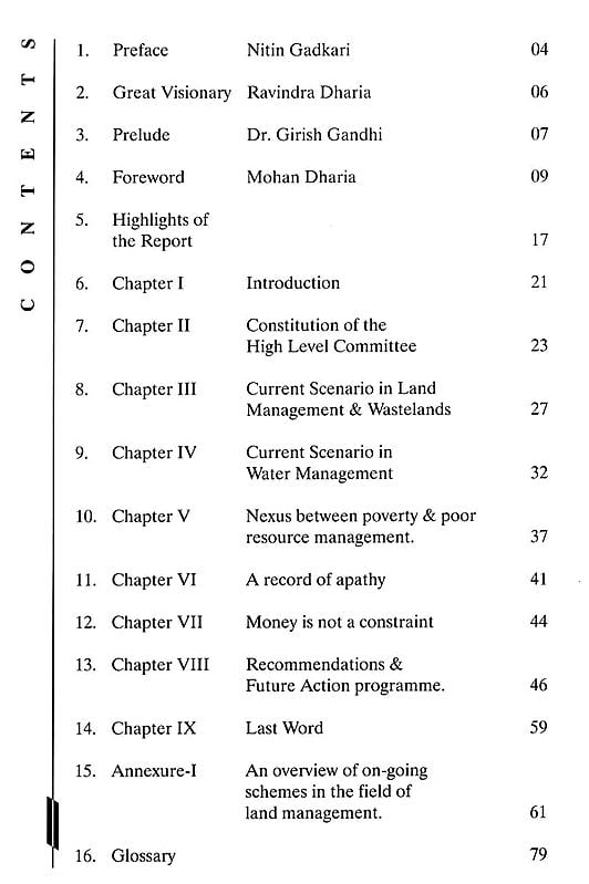 Exotic India Report Of Mohan Dharia High Level Committee On Wastelands Development 