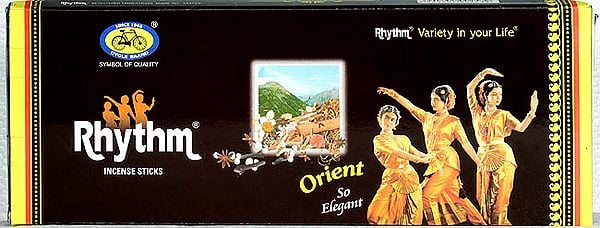 exotic india Rhythm: Orient Incense Sticks (12 Pkt. X 46 Gms) 