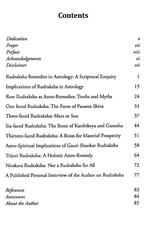 Exotic India Rudrakasha Jyotisha ("A Treatise On Astrological Applications Of Rudraksha") 
