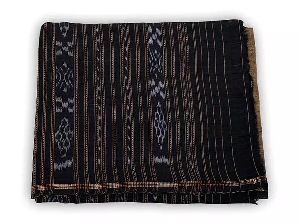 Exotic India Salwar Kameez Fabric From Pochampally With Ikat Weave 