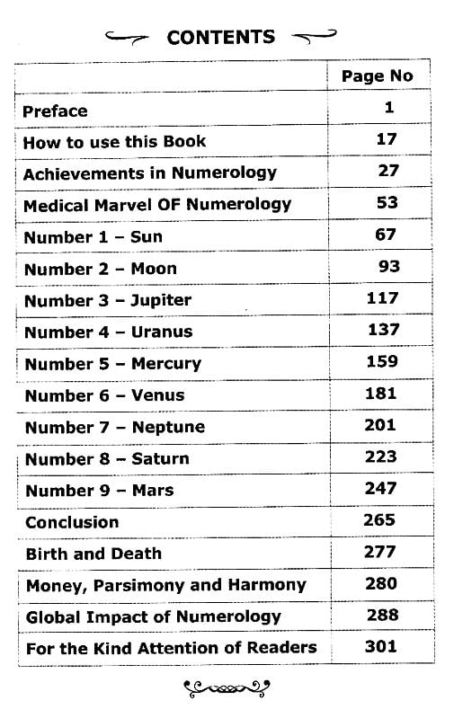 Exotic India Science Of Fortune (The Ultimate Book On Numerology) 