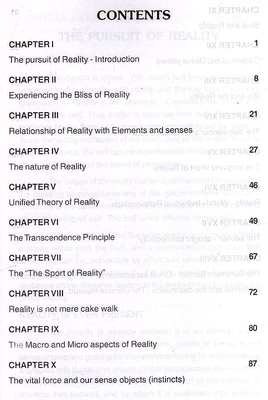 Exotic India Seek The Reality And The Reality Itself Seeks You And Sets You Free (An Old And Rare Book) 