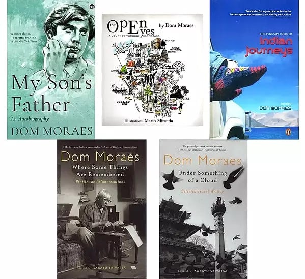 exotic india Selected Works of Dom Moraes (Set of 5 Books) 