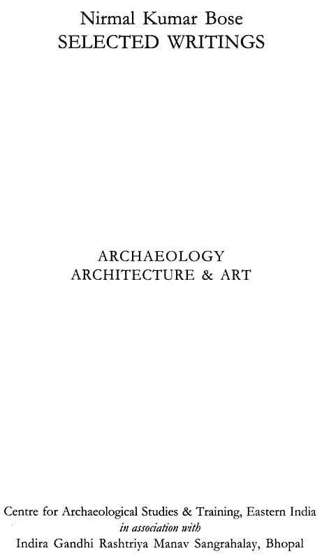 Exotic India Selected Writings Archaeology Architecture & Art 