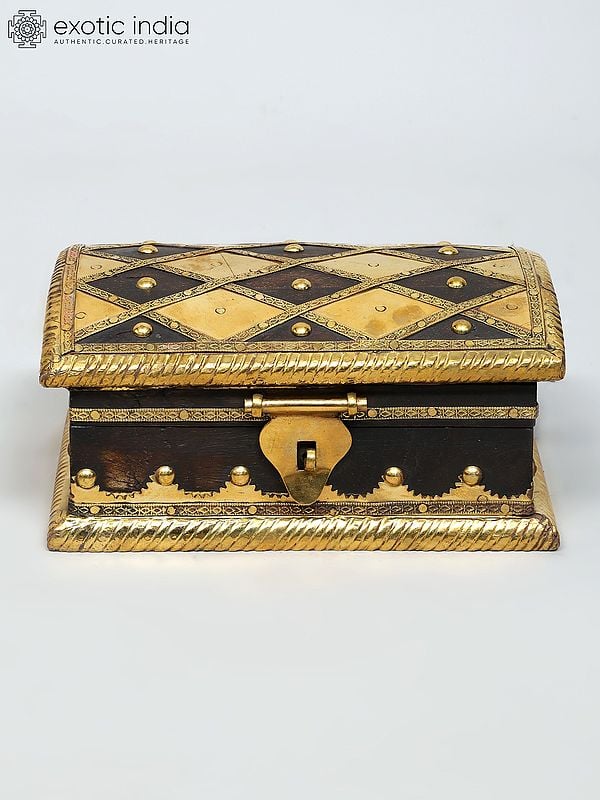 Exotic India Set Of Three Designer Storage Boxes | Made In India 