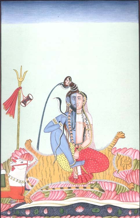 exotic india Shiva in His Ardhnarishvara Androgynous Form 