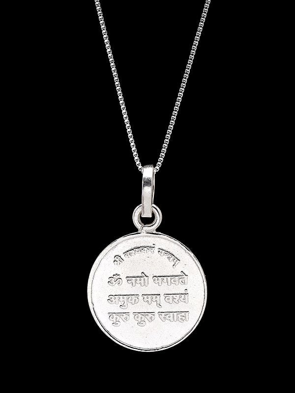 Exotic India Shri Vashikaran Yantra Pendant (Two Sided Pendant)