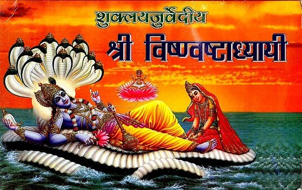 exotic india शुक्ल यजुर्वेदीय श्री विष्ण्वष्टाध्यायी: Shukla Yajurvediya Shri Vishwanashtadhyayi 
