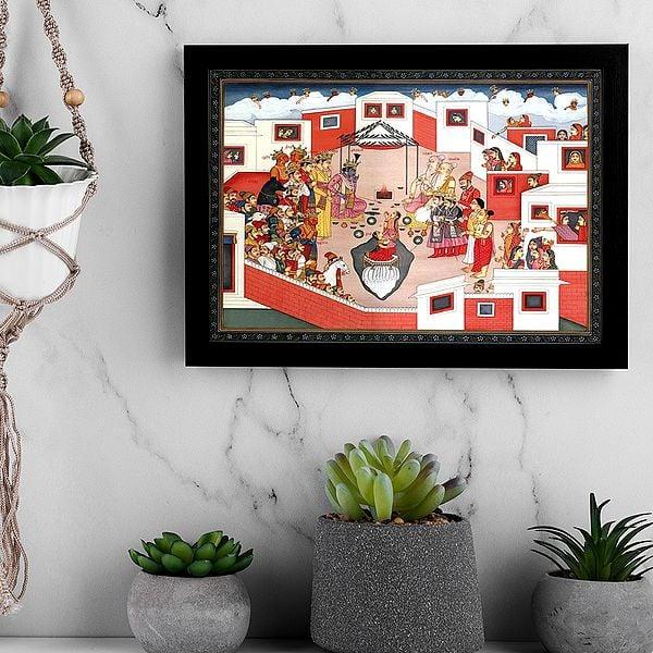 Exotic India Sita Enters The Earth (Based On The Ramayana Of Valmiki) 