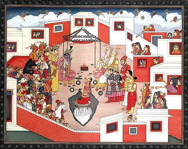 exotic india Sita Enters The Earth (Based on the Ramayana of Valmiki) 