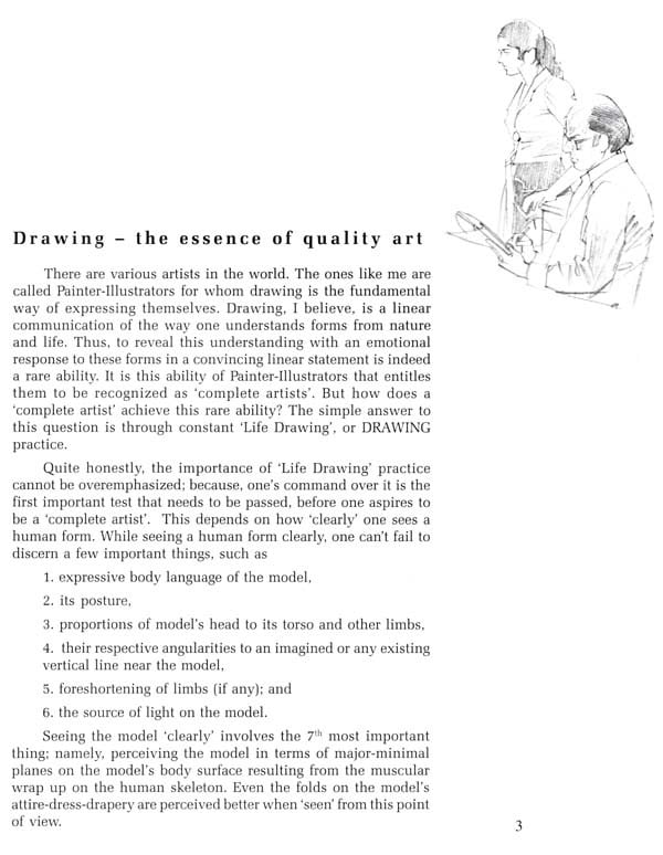 Exotic India Sketching & Drawing- A Personal View By Ravi Paranjape 