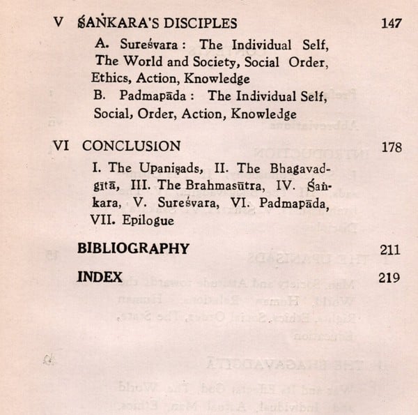 Exotic India Social Philosophy Of Vedanta (An Old And Rare Book With Pin Holed Book) 