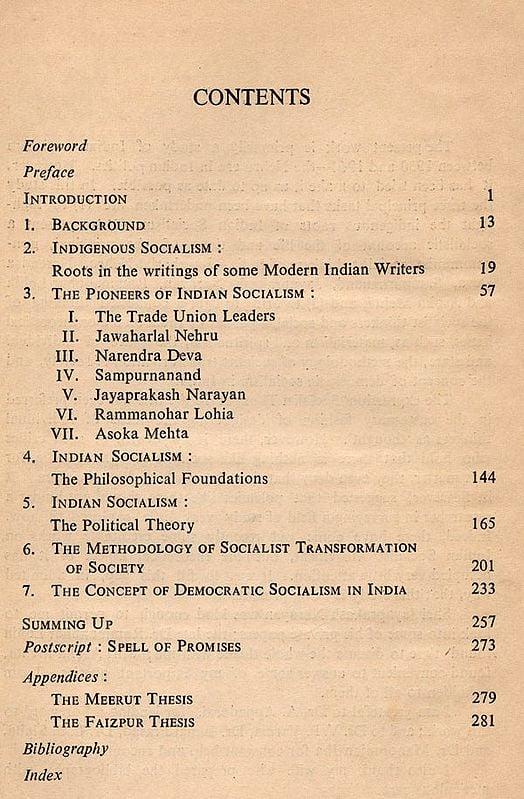Exotic India Socialist Thought In Modern India- An Old And Rare Book (Only 1 Quantity Available) 