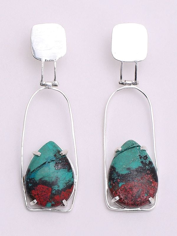 Exotic India Sonora Sunrise Gemstone Dangle Earrings