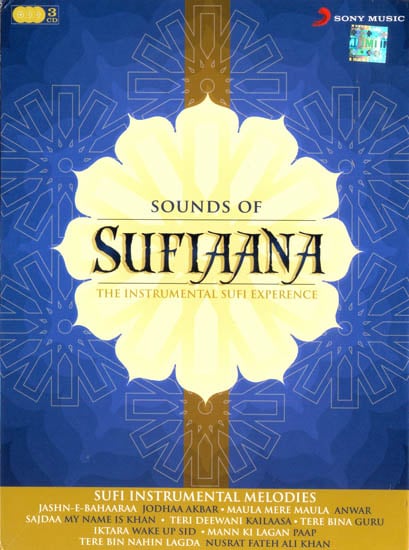 exotic india Sound of Sufiaana: The Instrumental Sufi Experience (Set of 3 CDs) 