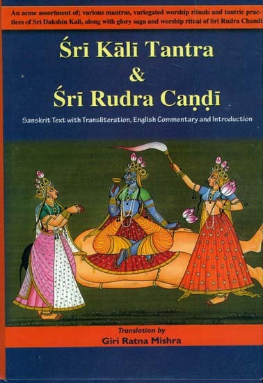 exotic india Sri Kali Tantra & Sri Rudra Candi (An Assortment of Mantras Worship Rituals and Tantric Practices of Sri Dakshina Kali Along with Glory Saga and Worship Ritual of Sri Rudra Chandi) Email Whatsapp Facebook Pinterest