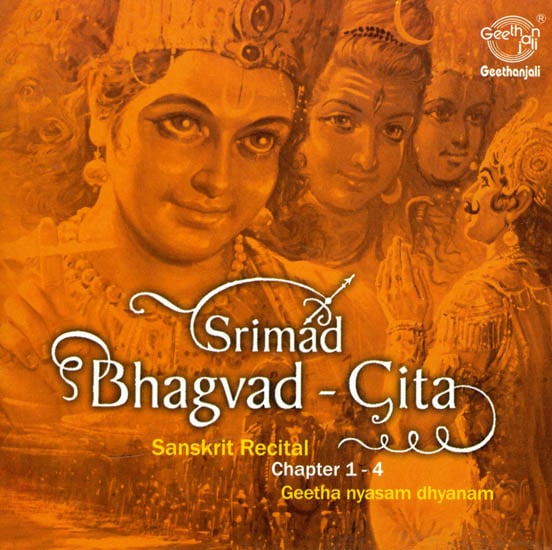 exotic india Srimad Bhagvad-Gita: Geetha Nyasam Dhyanam - Chapter 1-4 (Audio CD) 