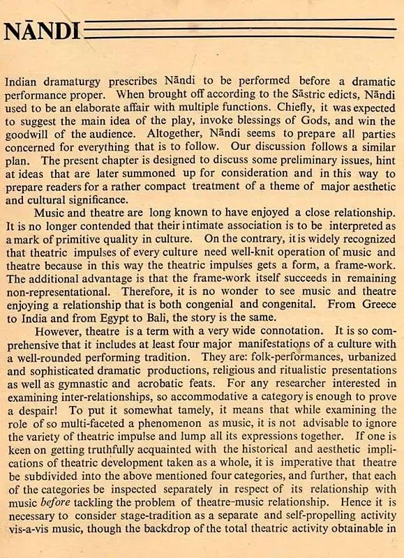 Exotic India Stage Music Of Maharashtra (An Old And Rare Book) 