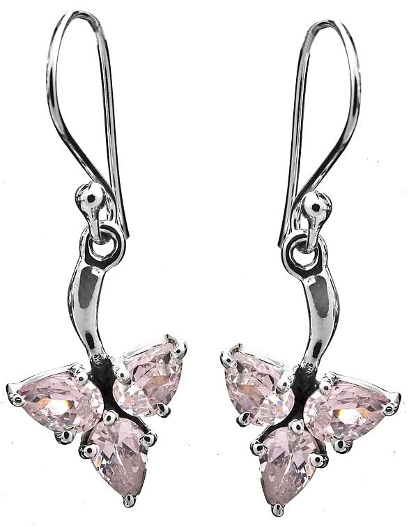 exotic india Sterling Earrings with Faceted Gems | Peridot Earrings 