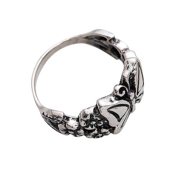 Exotic India Sterling Silver Butterfly Ring | Sterling Silver Jewelry 