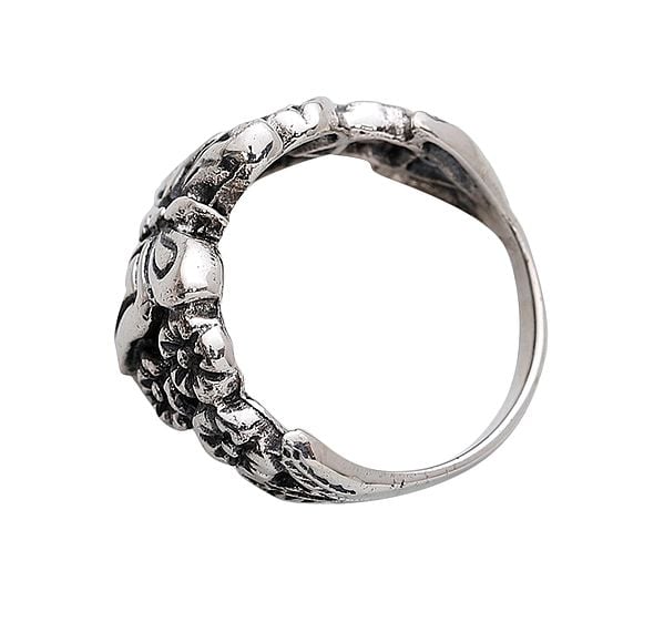 Exotic India Sterling Silver Butterfly Ring | Sterling Silver Jewelry 
