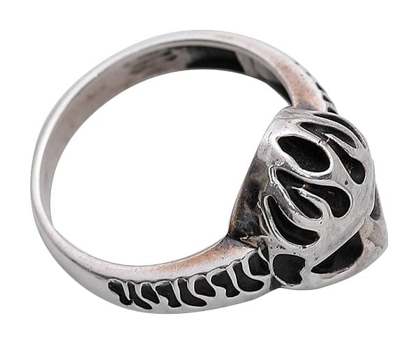 Exotic India Sterling Silver Skull Ring | Sterling Silver Jewelry 