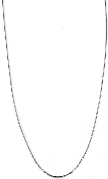 exotic india Sterling Snake Chain (Price Per Feet) | Sterling Silver Necklaces 