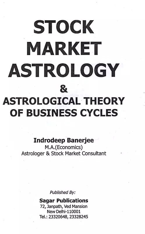 Exotic India Stock Market Astrology & Astrological Theory Of Business Cycles 