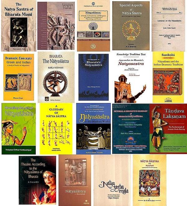 exotic india Studies in Natya-Sastra (Set of 19 Books) 