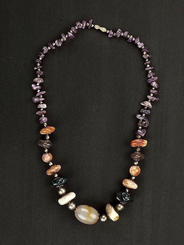 exotic india Stylish Stone Beaded Necklace | Indian Jewelry