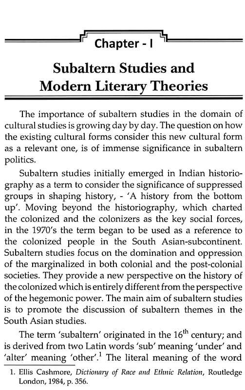 Exotic India Subaltern Characters In The Mahabharata: A Study 