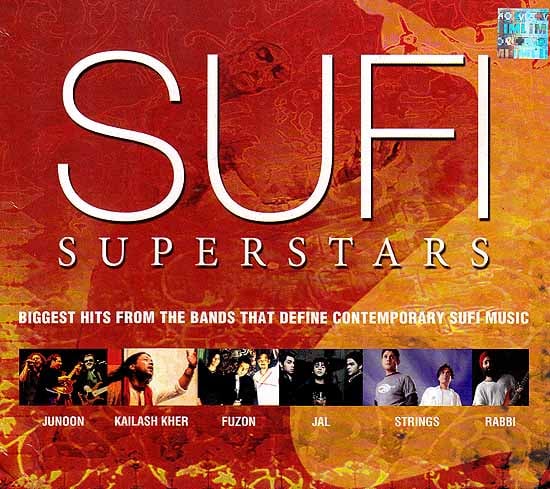 exotic india Sufi Superstars - Biggest Hits From the Bands That Define Contemporary Sufi Music (Audio CD) 