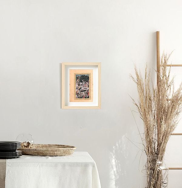 Exotic India Sultan Surveying Kwadja Qutbiddin's Tomb Mausoleums And Buildings 