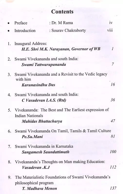 Exotic India Swami Vivekananda: A Collection Of Seminar Papers (An Old And Rare Book) 