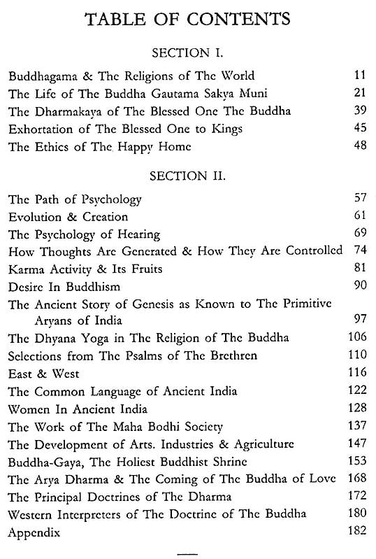Exotic India The Arya Dharma Of Sakya Muni Gautama Buddha Or The Ethics Of Self Discipline 