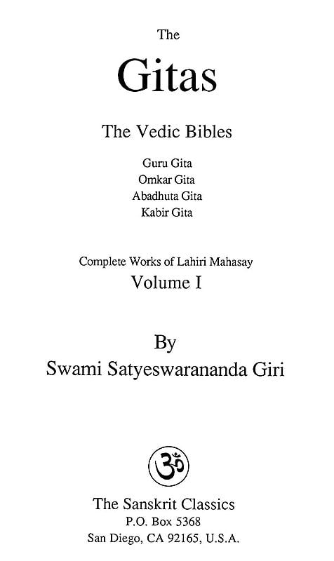 Exotic India The Complete Work Of Lahiri Mahasay (Set Of 6 Volumes) 