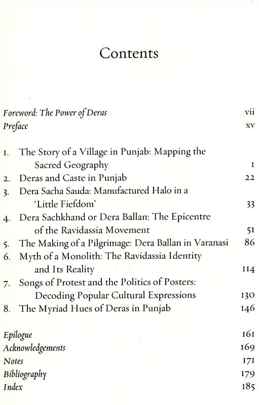 Exotic India The Deras Culture Diversity And Politics 