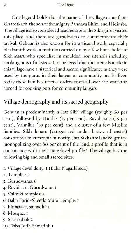 Exotic India The Deras Culture Diversity And Politics 