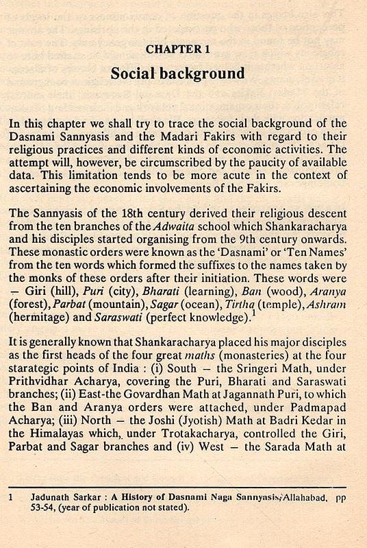 Exotic India The Fakir And Sannyasi Uprisings (An Old And Rare Book) 