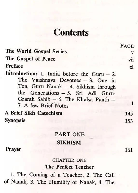 Exotic India The Gospel Of Peace According To Guru-Granth Sahів 