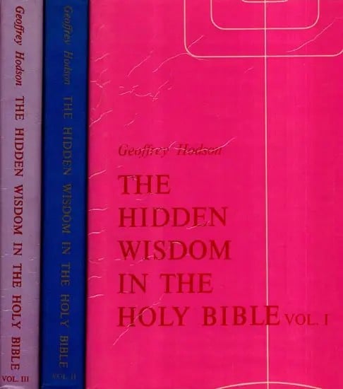exotic india The Hidden Wisdom in the Holy Bible (Set of 3 Volumes) (An Old and Rare Book) 