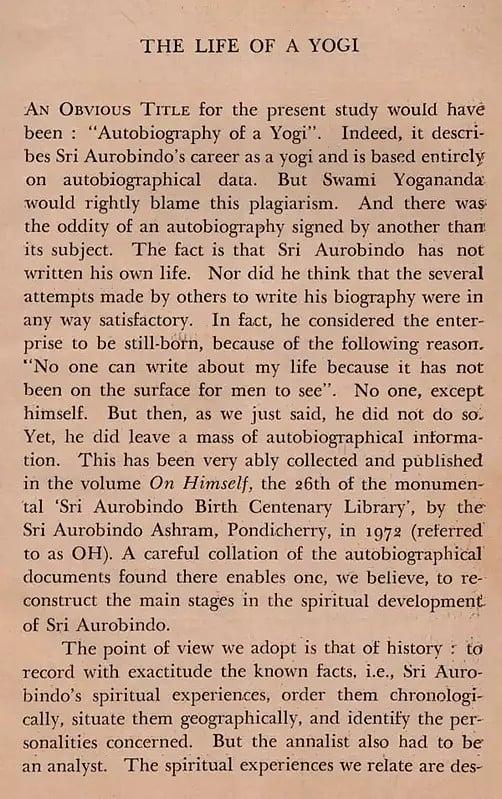 Exotic India The Life Of A Yogi (An Old And Rare Book) 