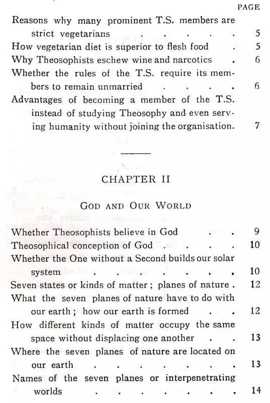 Exotic India The Living Wisdom- An Introduction To Theosophy In Questions And Answers 