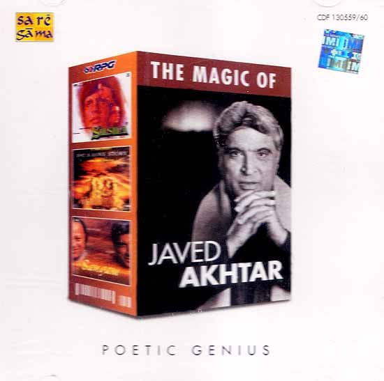 exotic india The Magic of Javed Akhtar Poetic Genius (Set of Two Audio CDs) 