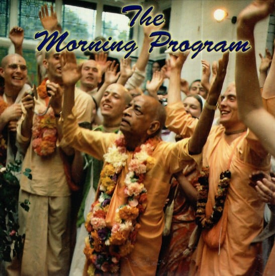 exotic india The Morning Program with Srila Prabhupada (Audio CD) 